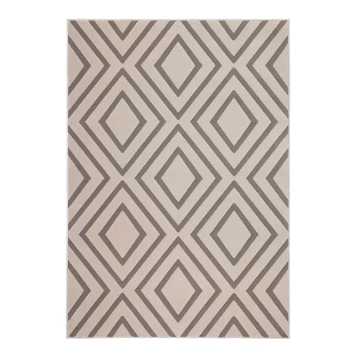 Kurzflorteppich Lina 500 | Grau