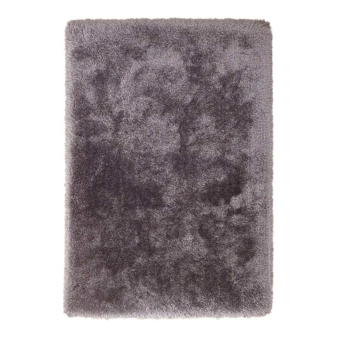 Hochflorteppich Cosy 110 | Silber