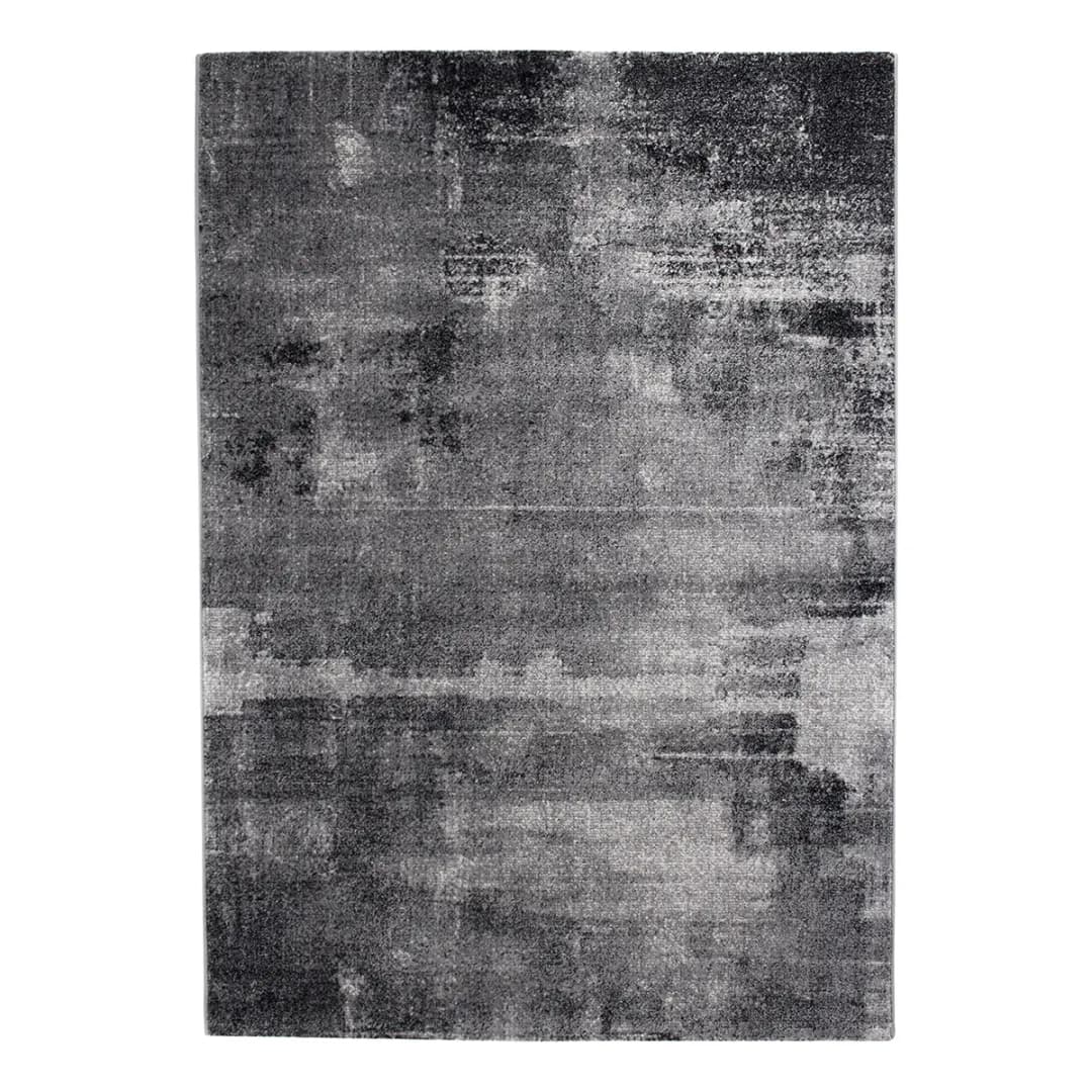 Kurzflorteppich Luna Grau 160 x 230cm | Grau