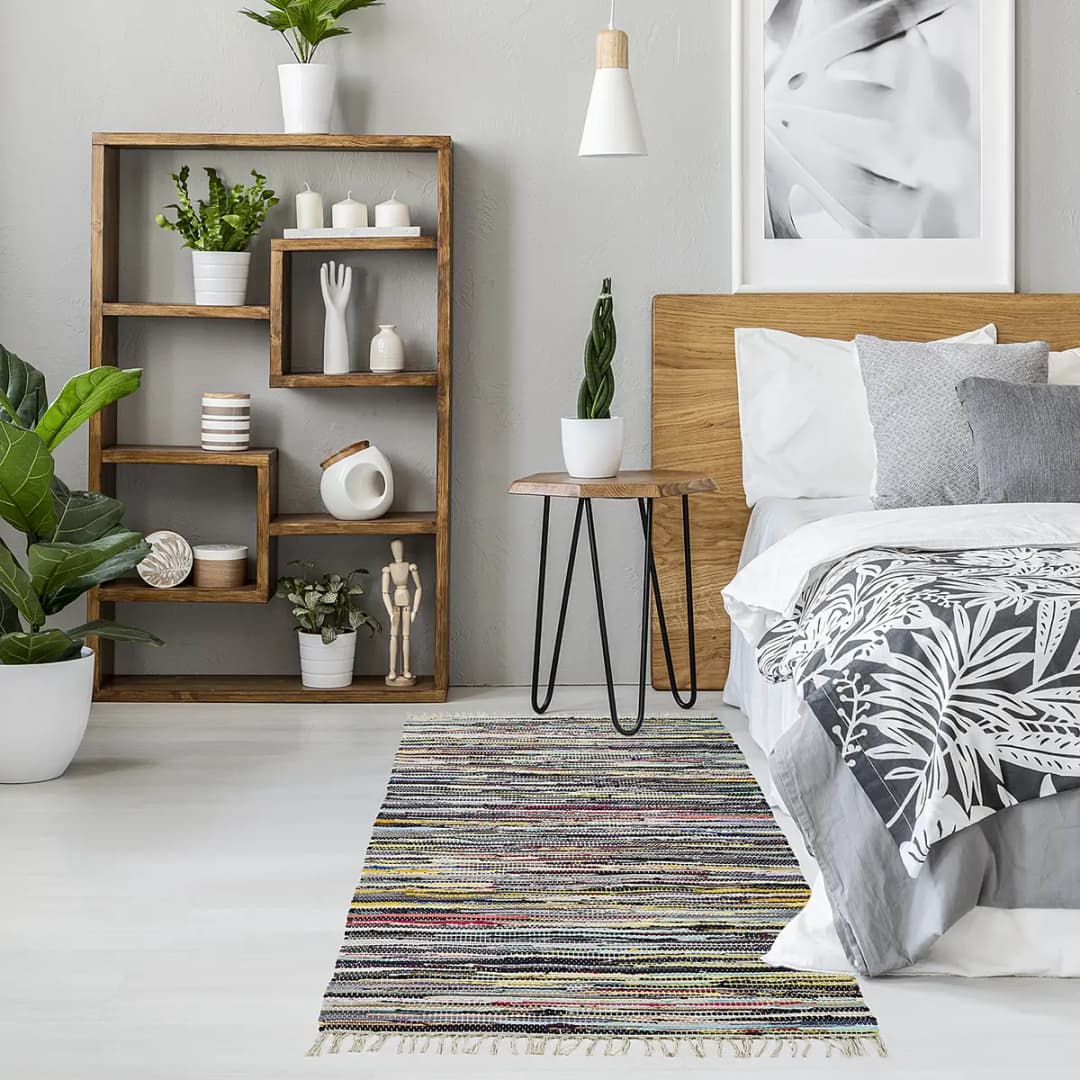 Wollteppich Multi Multicolor | Mehrfarbig