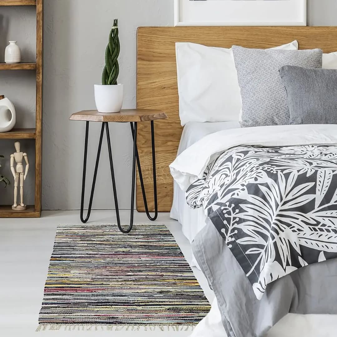 Wollteppich Multi Multicolor | Mehrfarbig