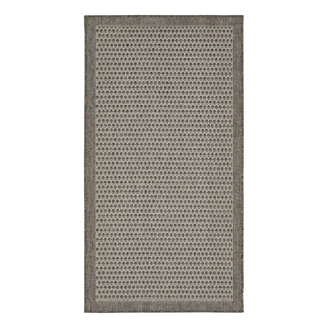 In-/Outdoorteppich Savannah I Braun/Braun Webstoff 80 x 150cm