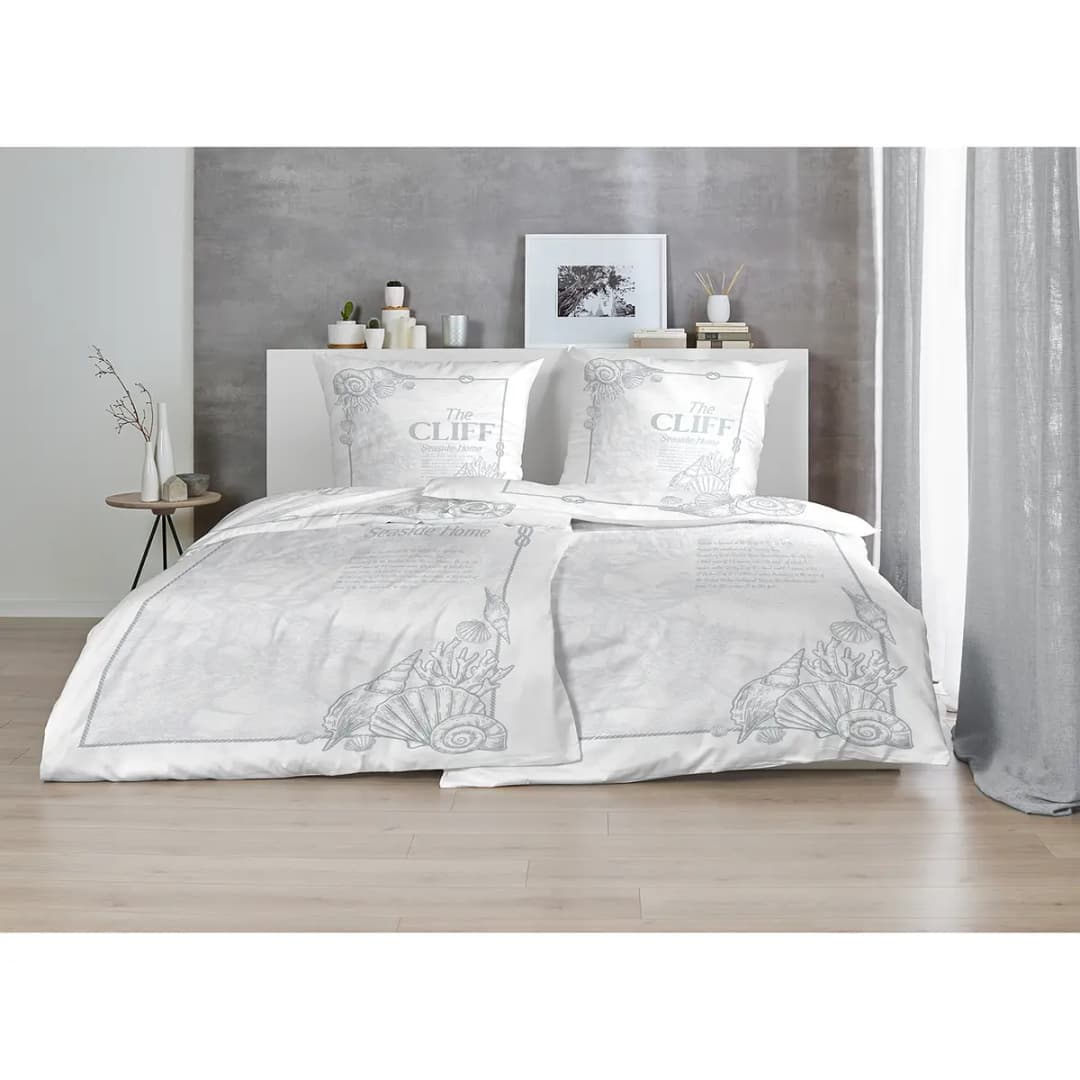 Renforce-Bettwäsche Birkdale | Weiß
