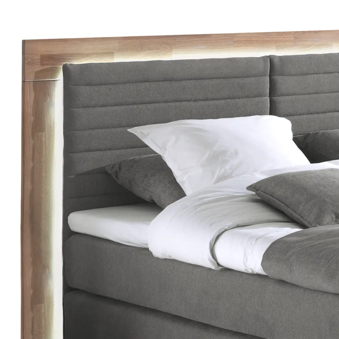 Boxspringbett Marcel I | Grau