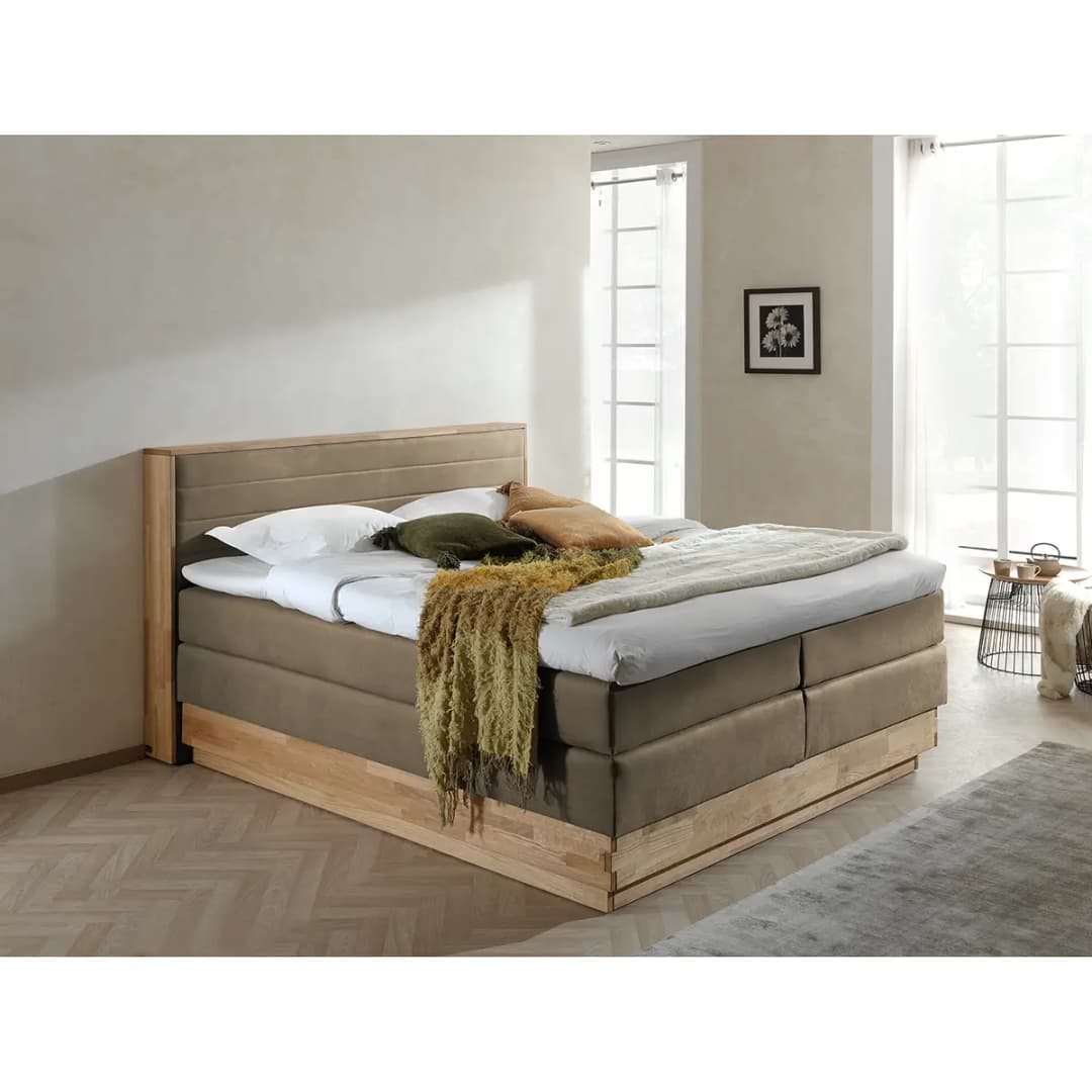 Boxspringbett Moneta | Braun