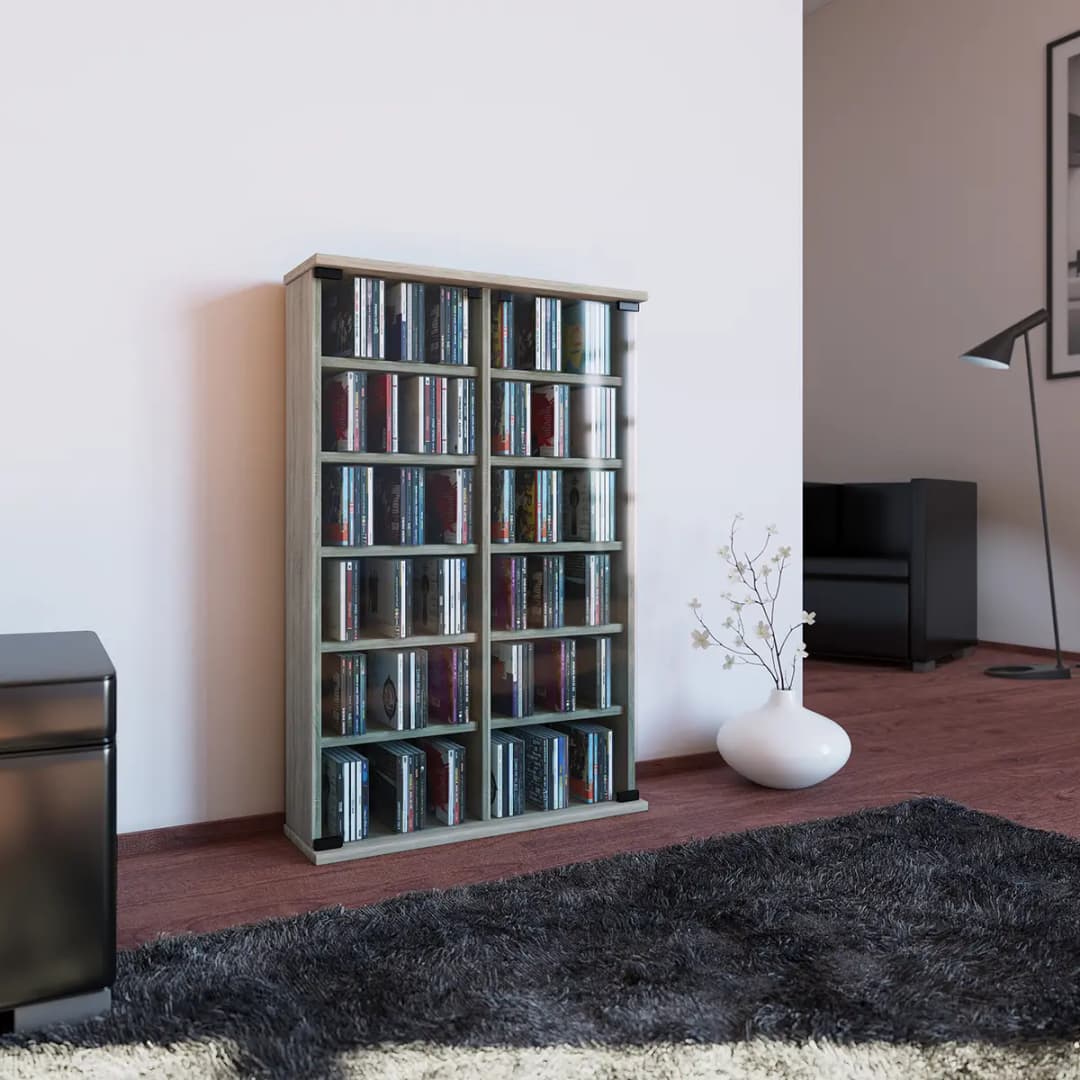 Vitrinenschrank Roma | Braun