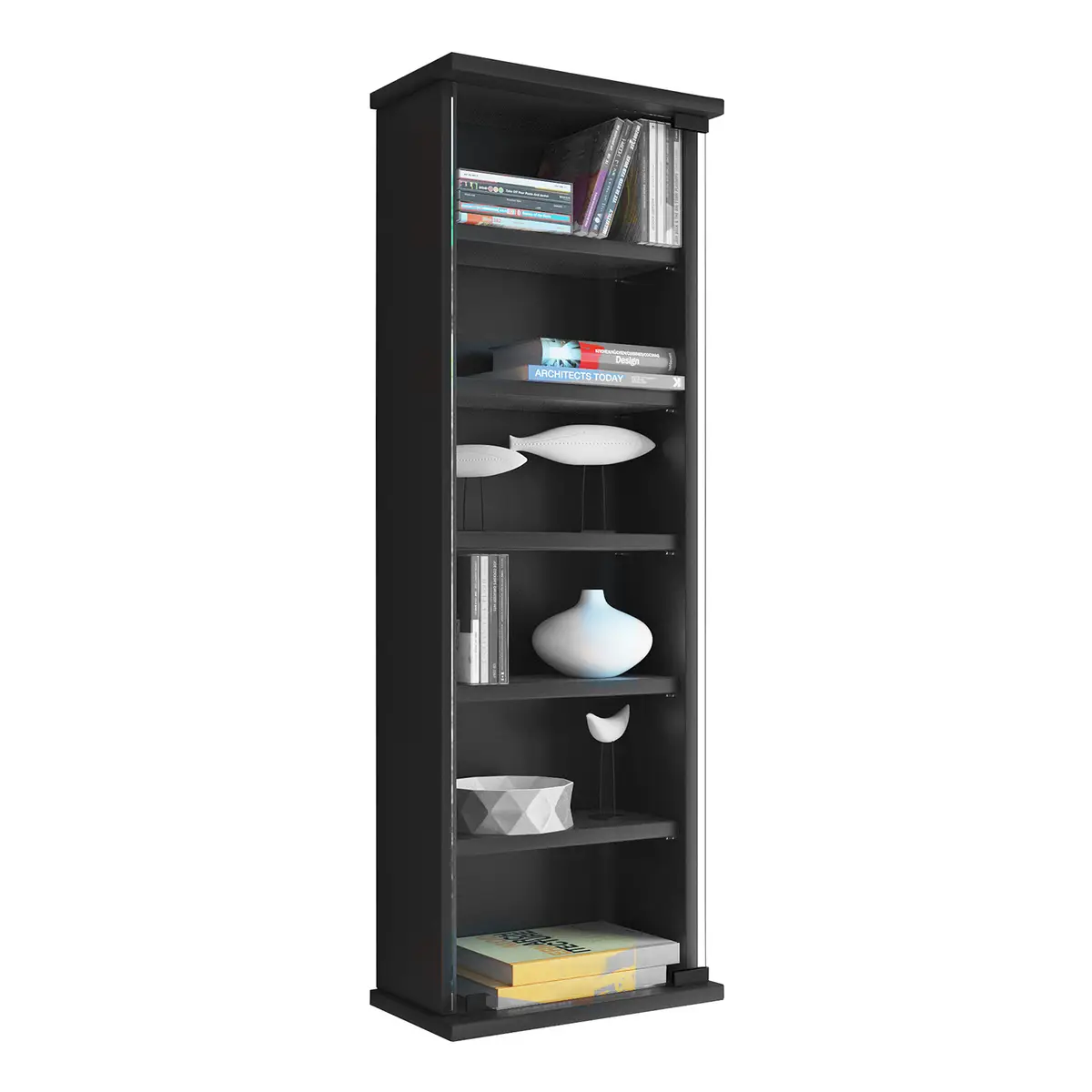 Hängevitrine Loposa | Schwarz