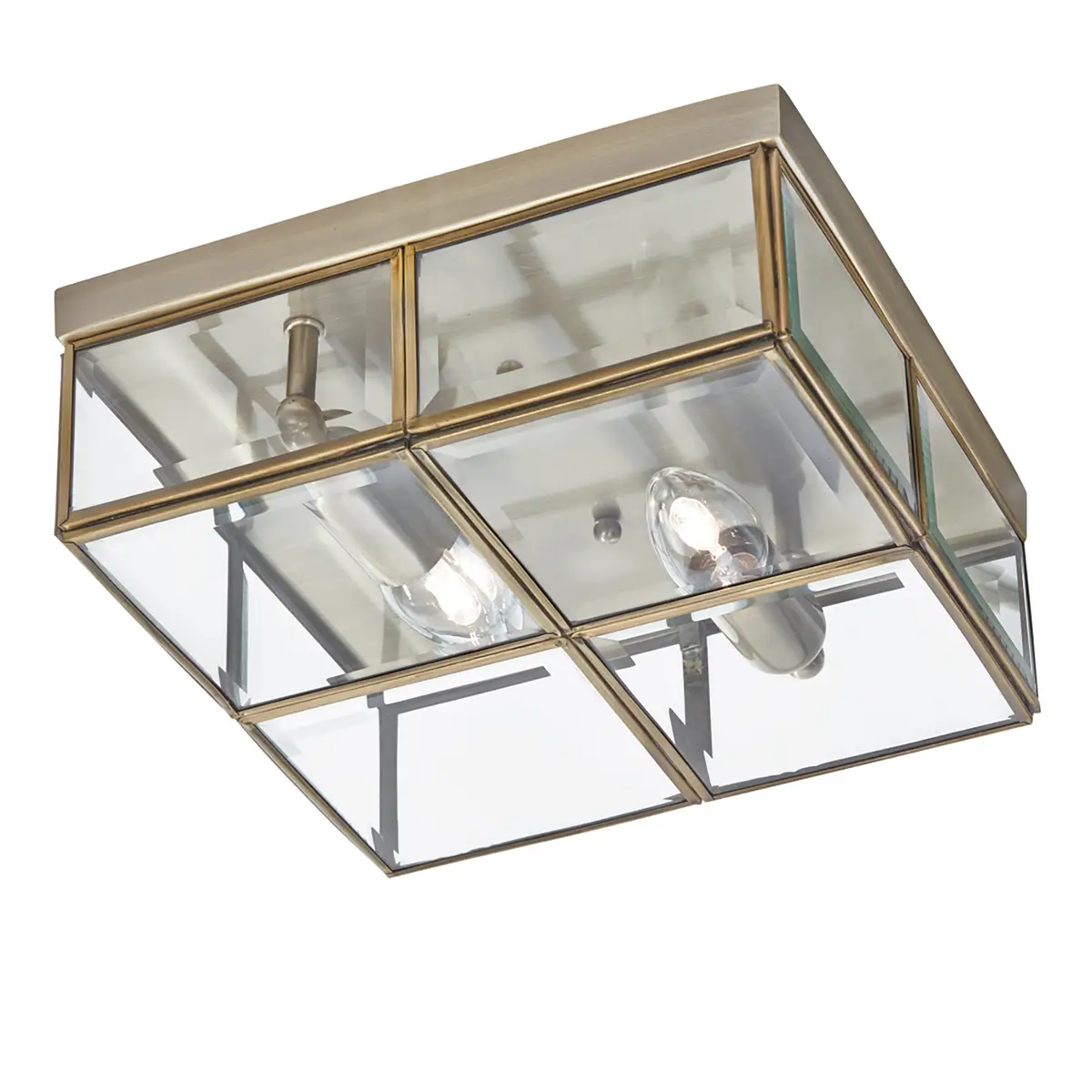 Deckenleuchte Flush | Gold