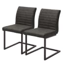 Freischwinger Finga I 2er-Set | Grau