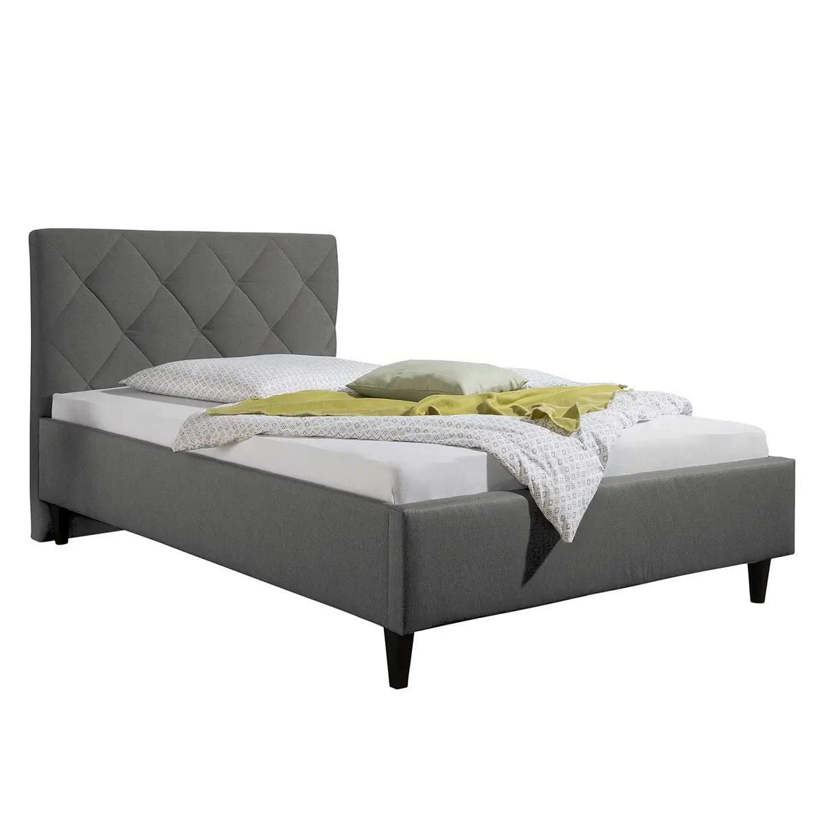 Polsterbett Monteverde | Grau