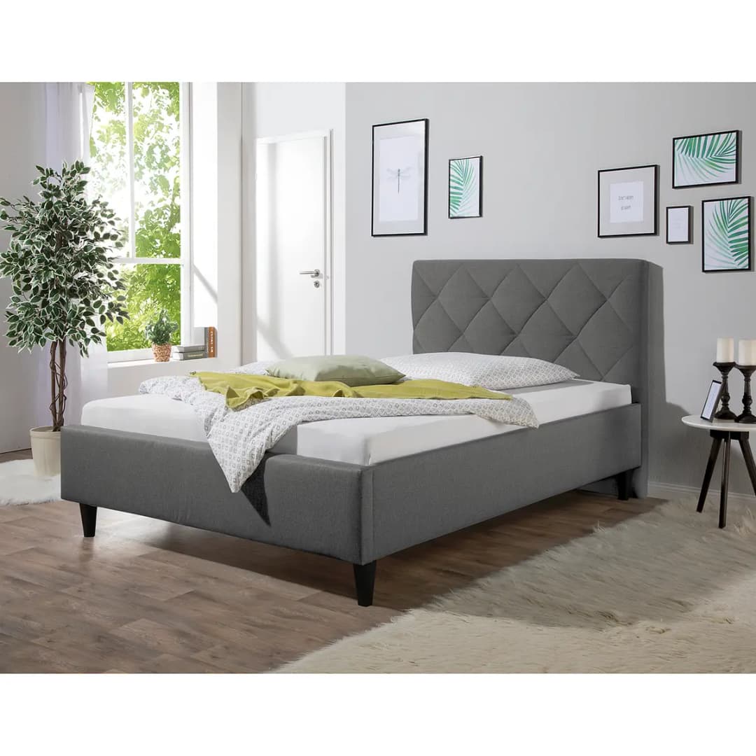 Polsterbett Monteverde | Grau