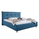 Polsterbett Glenfield | Blau