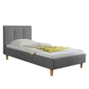 Polsterbett Havdrup 100 x 200cm | Grau