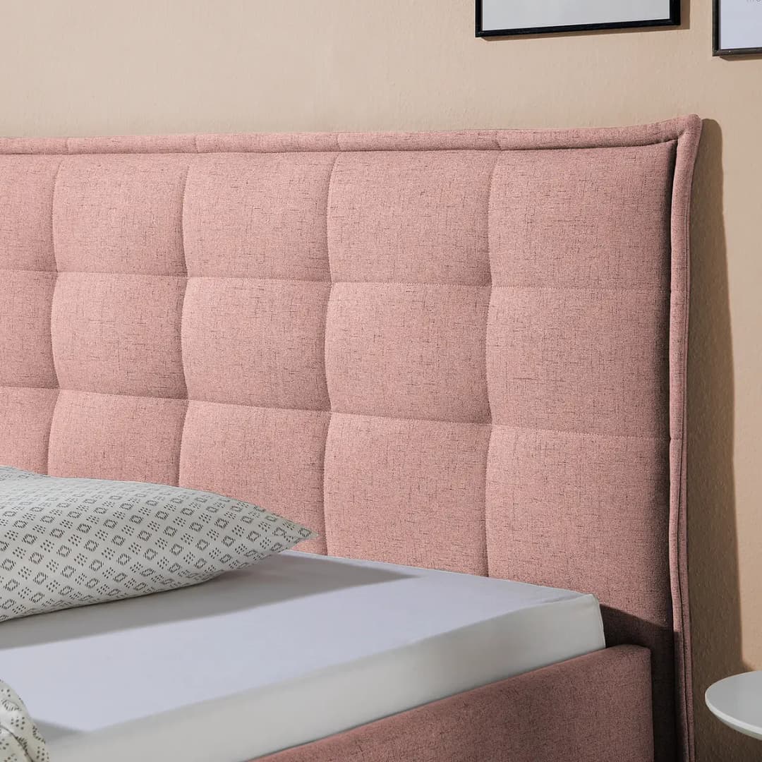 Polsterbett Skann | Rosa
