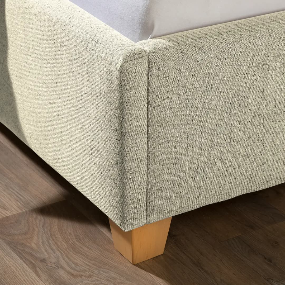 Polsterbett Skann | Beige