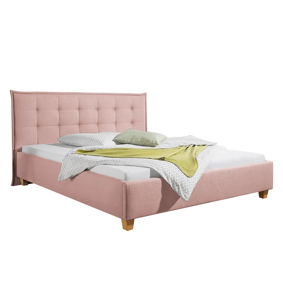 Polsterbett Skann | Rosa