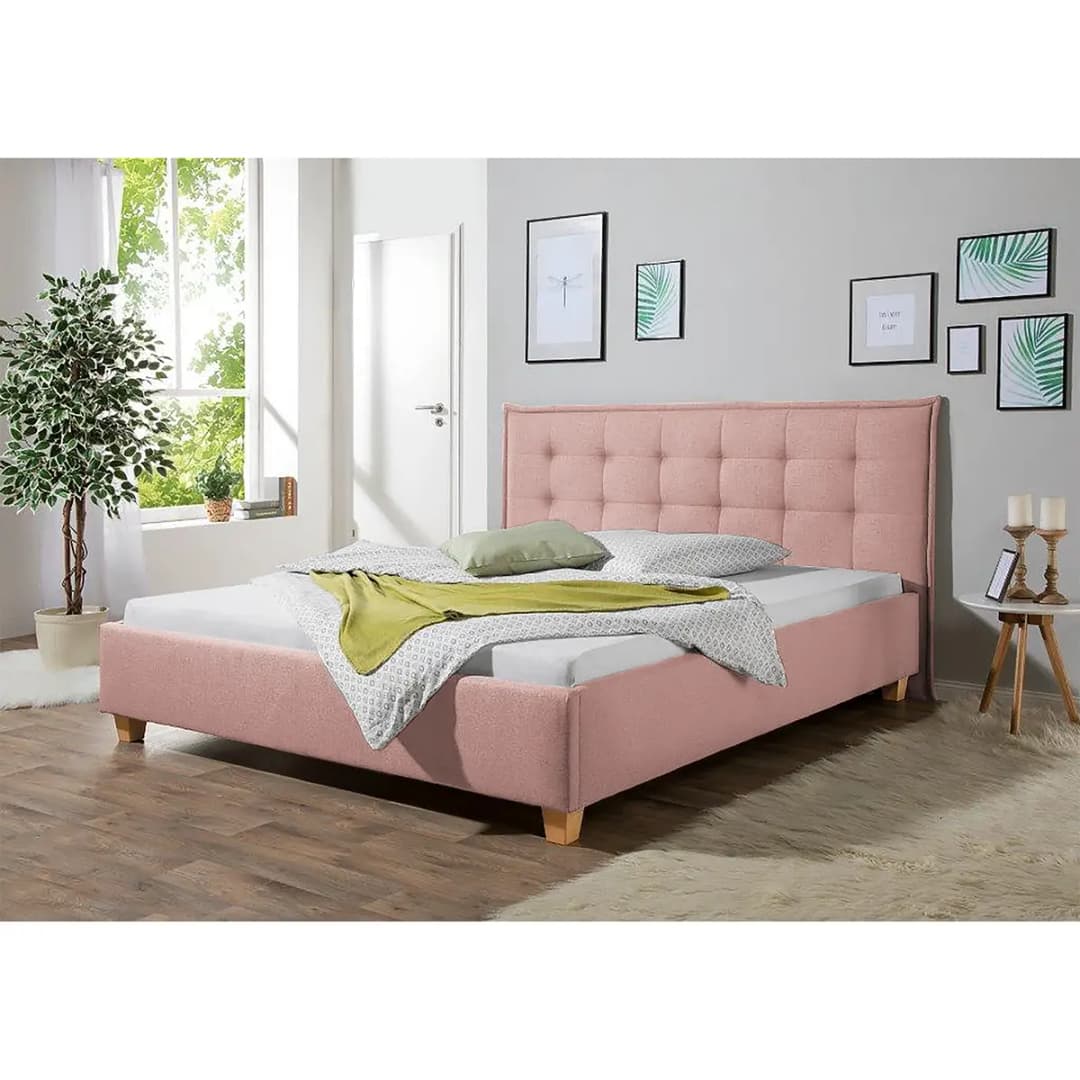 Polsterbett Skann | Rosa