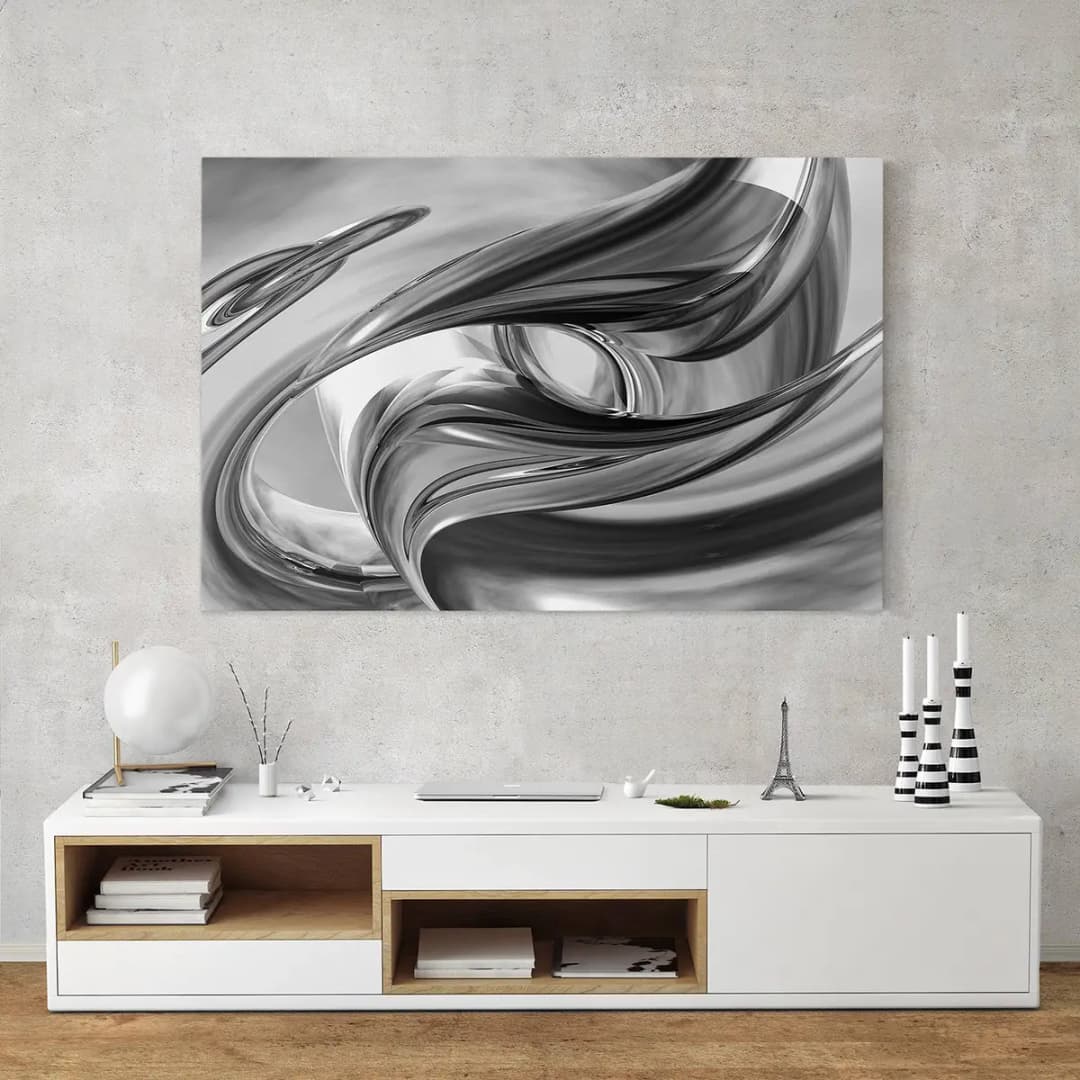 Bild Illusionary II Webstoff Multicolor 90 x 60cm | Mehrfarbig