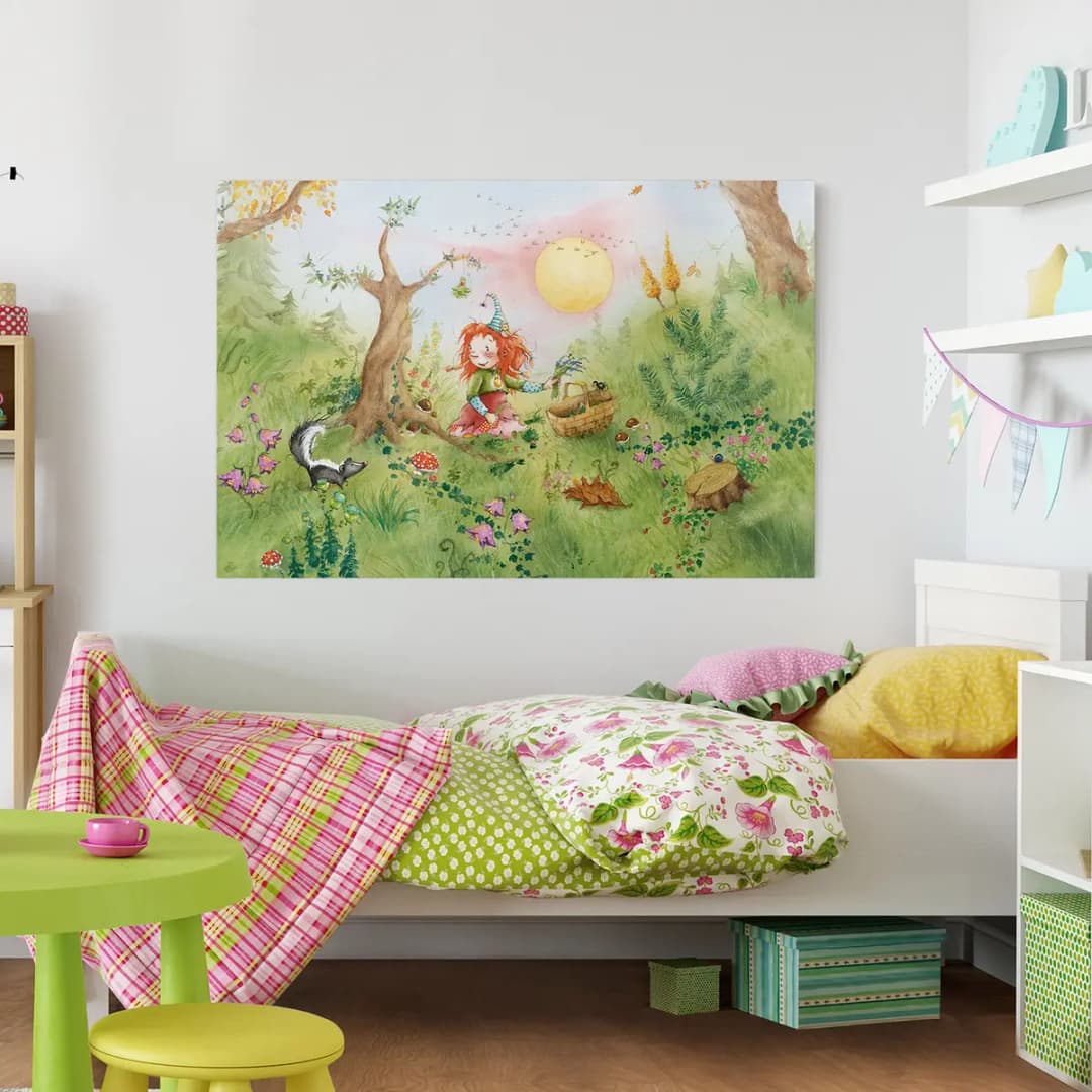 Bild Frida II 90 x 60cm Multicolor | Mehrfarbig