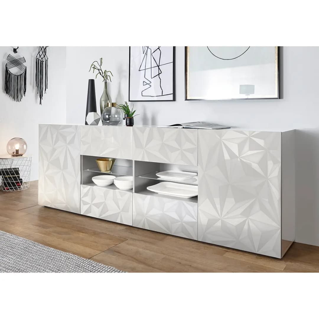 Sideboard Prisma III | Weiß