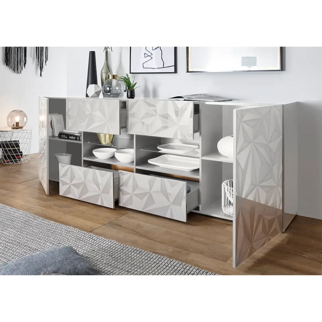 Sideboard Prisma III | Weiß