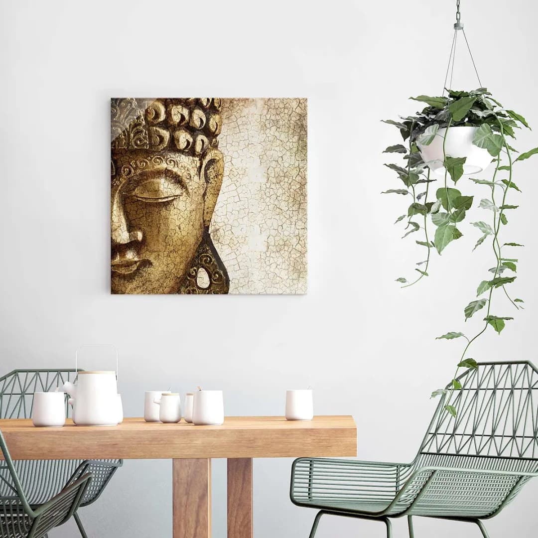 Bild Vintage Buddha | Mehrfarbig