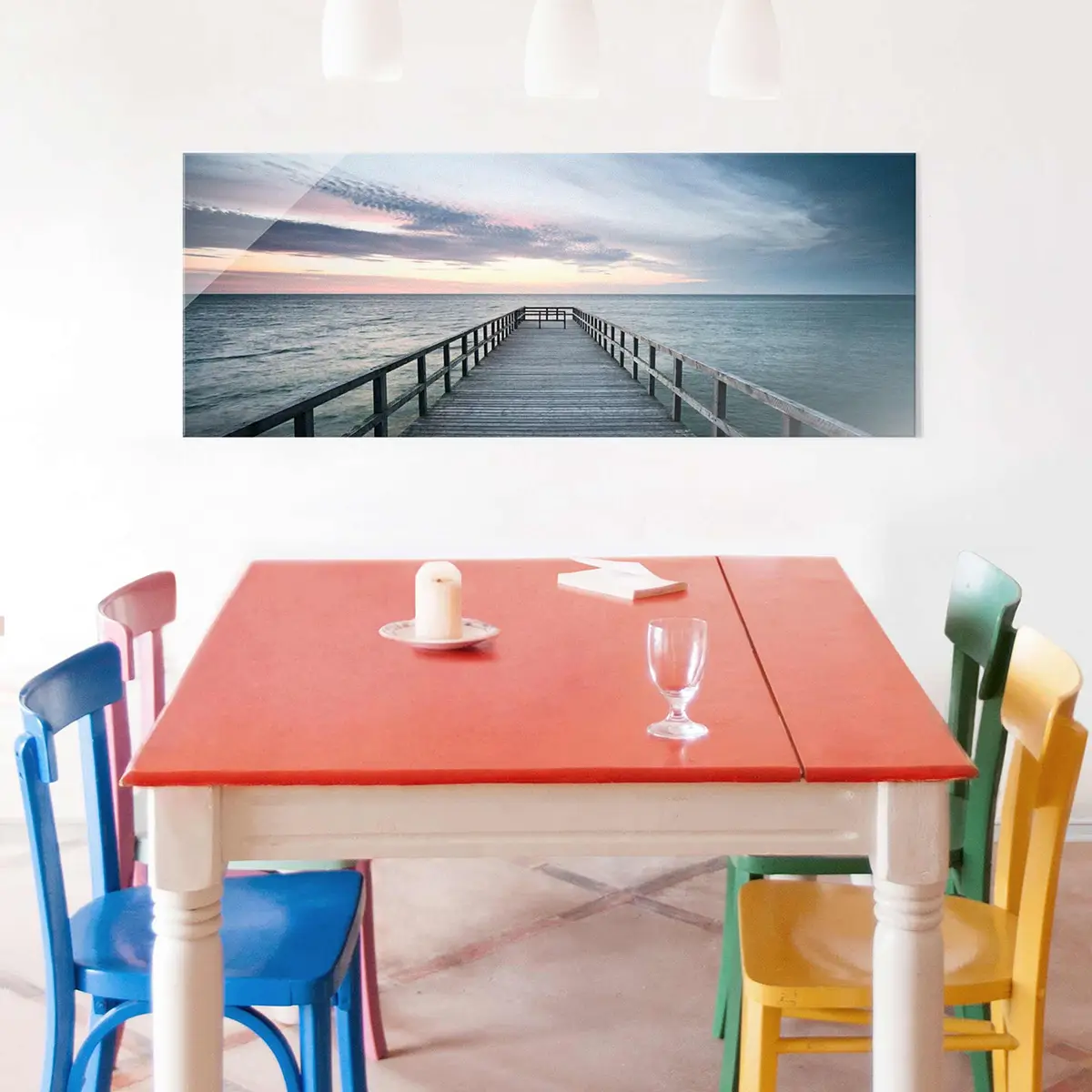 Bild Steg Promenade | Mehrfarbig