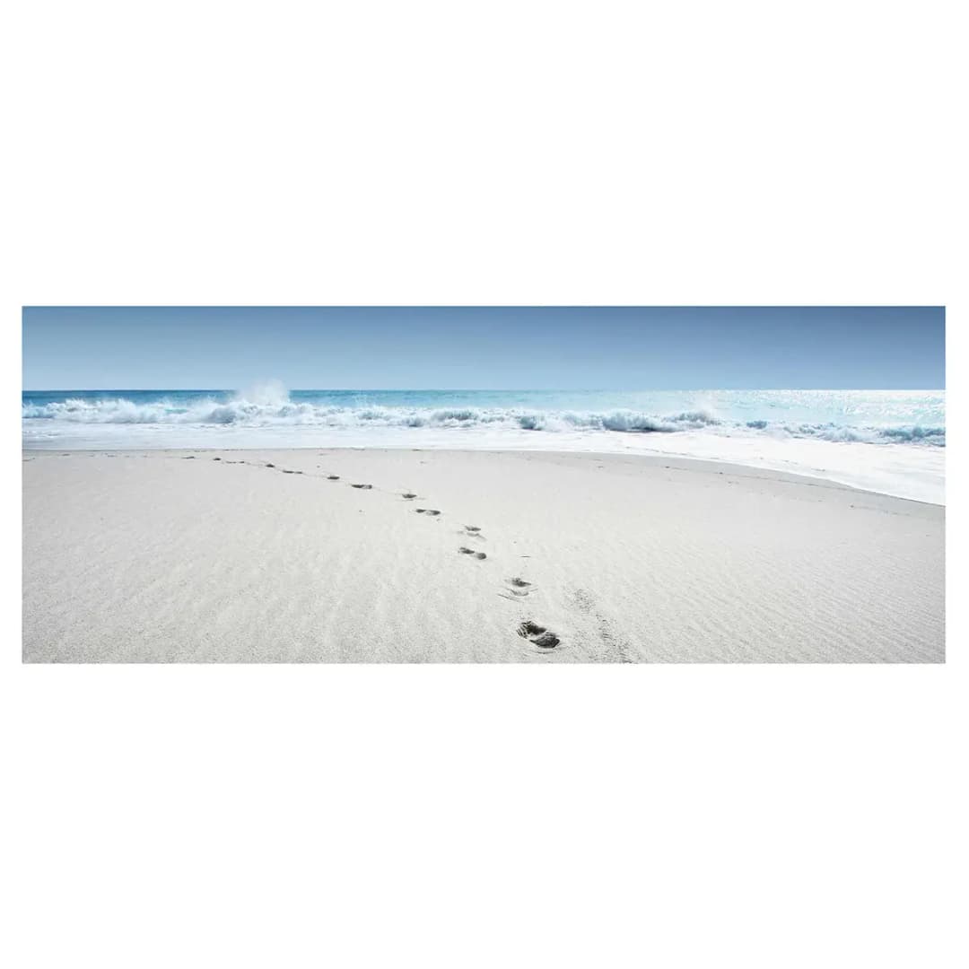 Bild Spuren im Sand II | Mehrfarbig