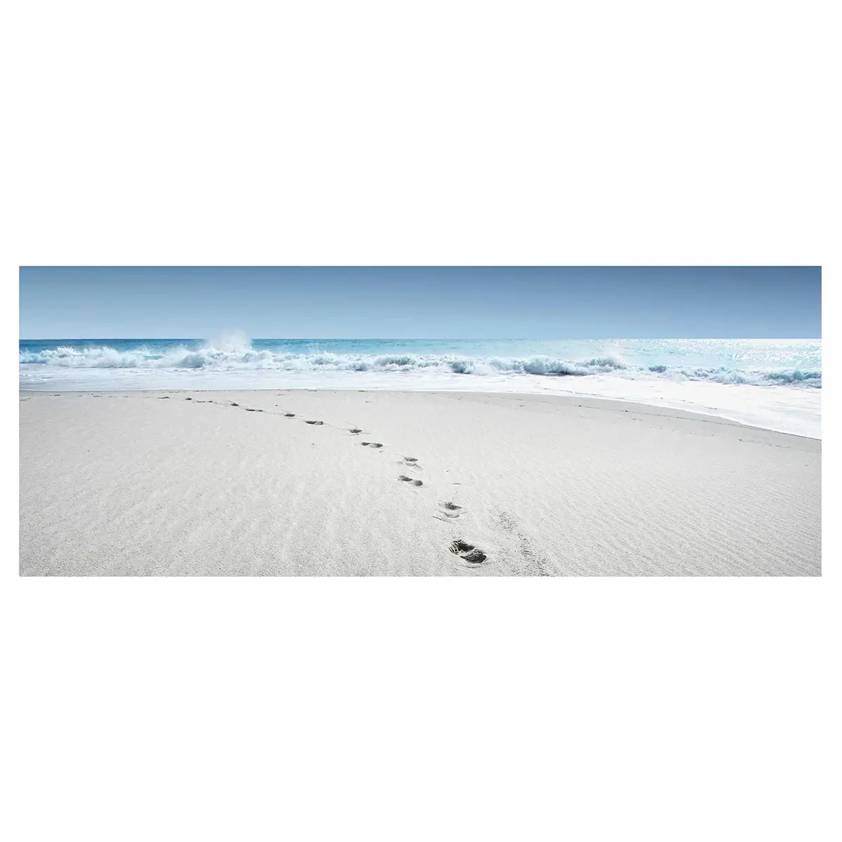 Bild Spuren im Sand II | Mehrfarbig