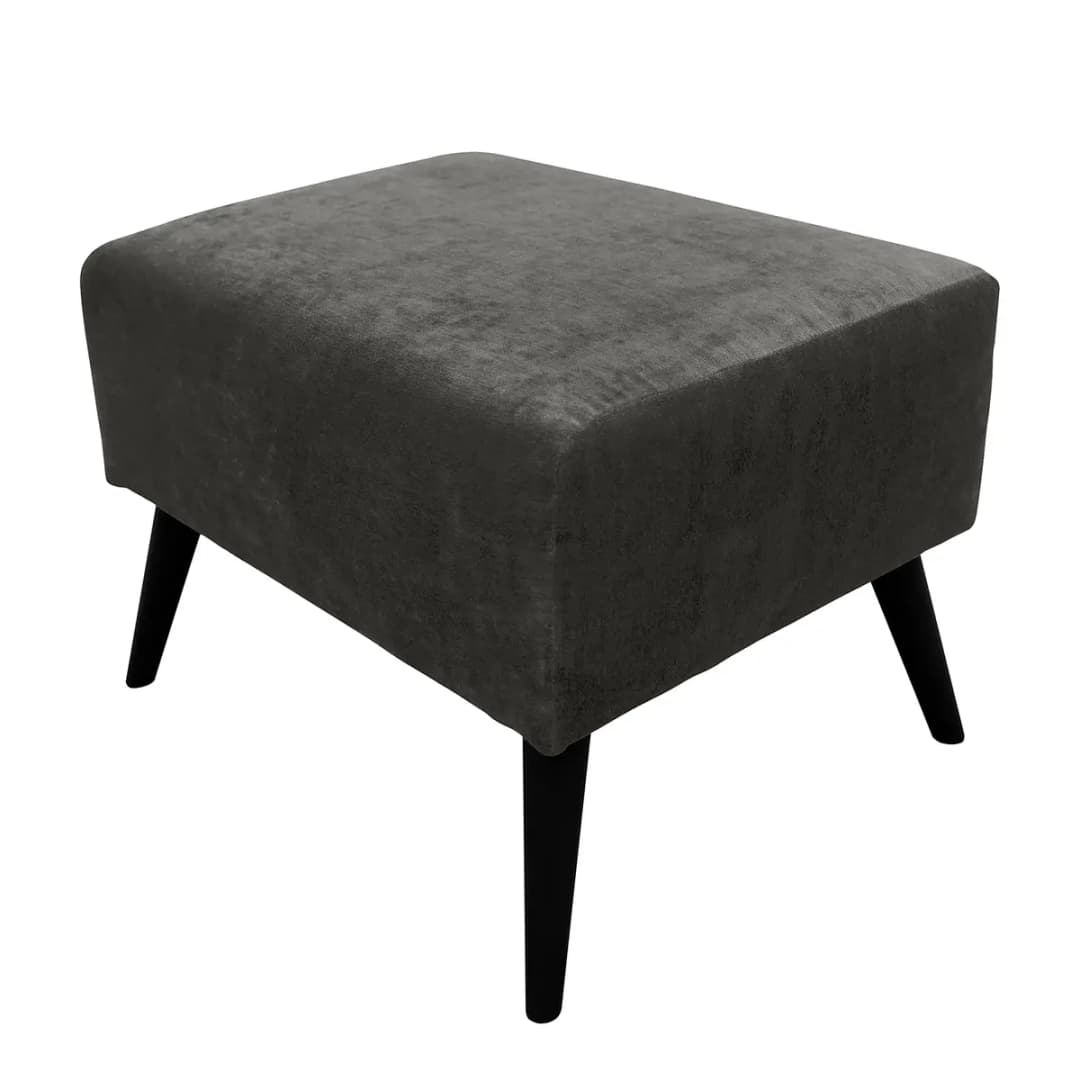 Polsterhocker Pillig | Grau