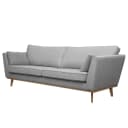 Sofa Lauwe 3-Sitzer Grau | Grau