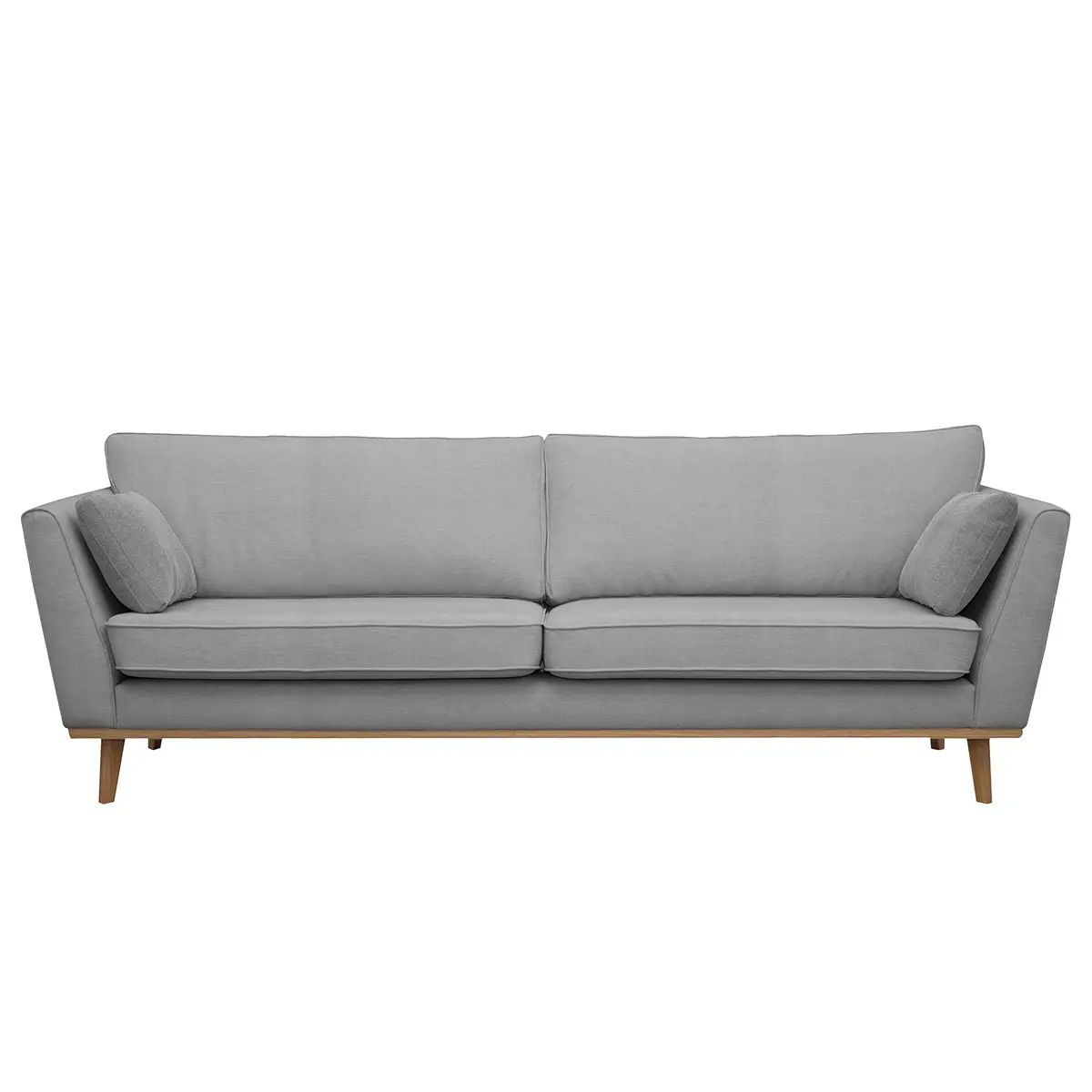 Sofa Lauwe 3-Sitzer Grau | Grau