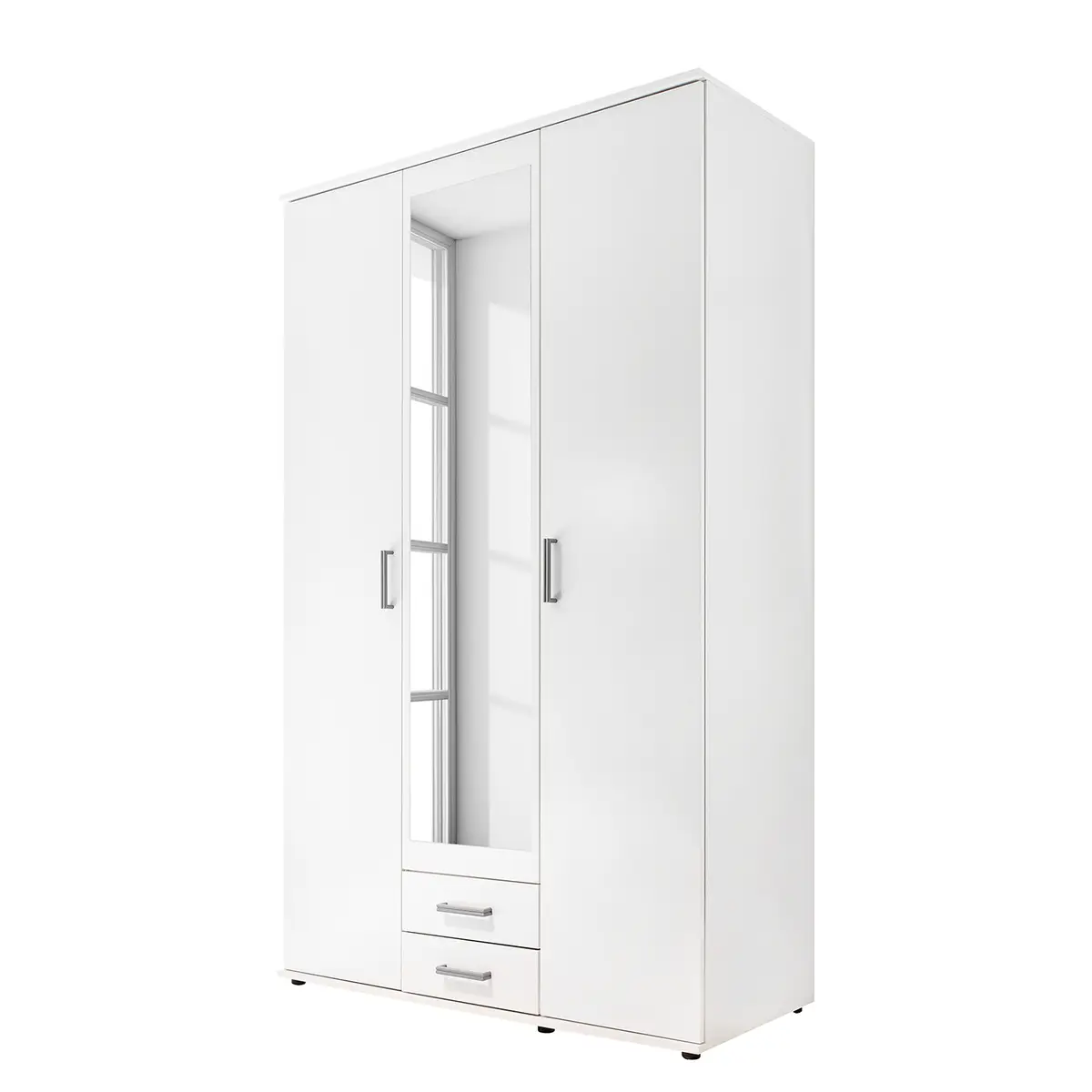 Drehtürenschrank Hasselager | Weiß