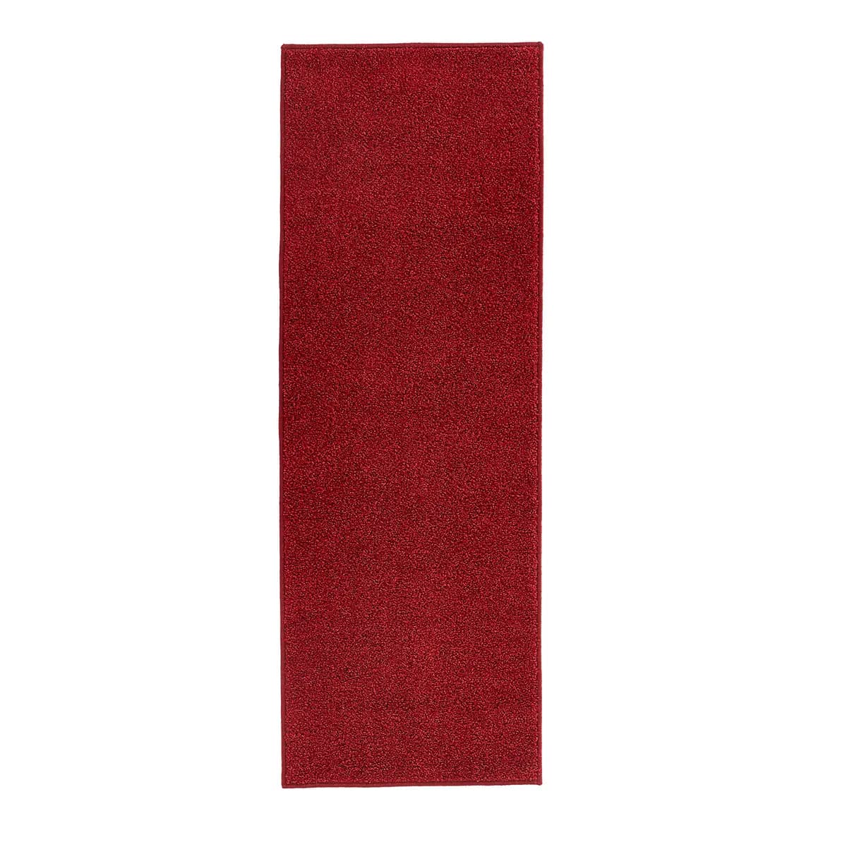 Läufer Pure 80 x 300cm Rot/Rot | Rot