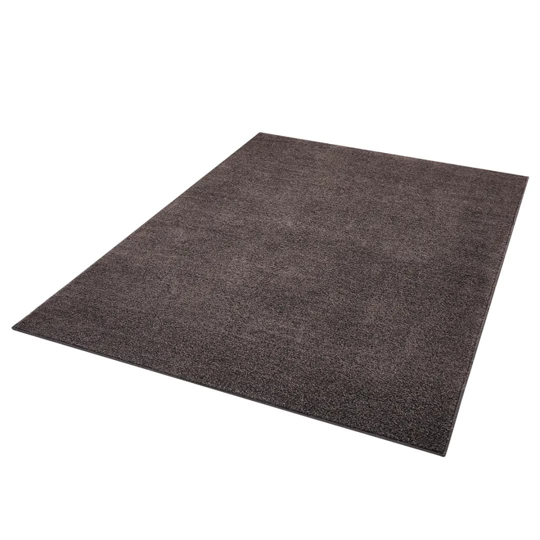 Kurzflorteppich Pure | Schwarz