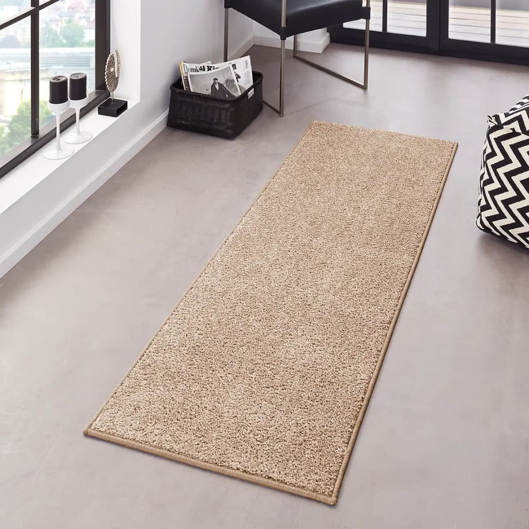 Läufer Pure 80 x 300cm Beige | Beige