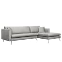 Ecksofa Saire | Grau