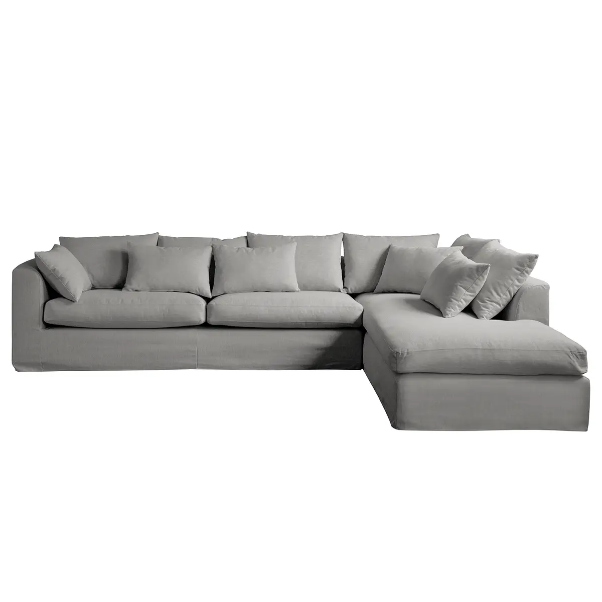 Ecksofa Breves | Grau
