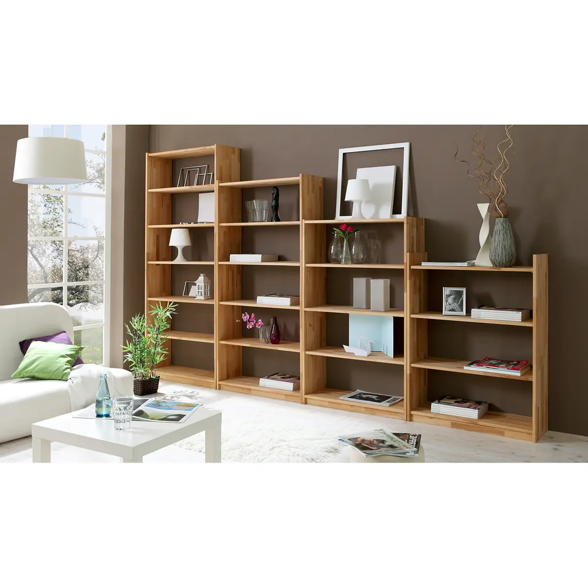 Standregal 179cm Braun | Braun