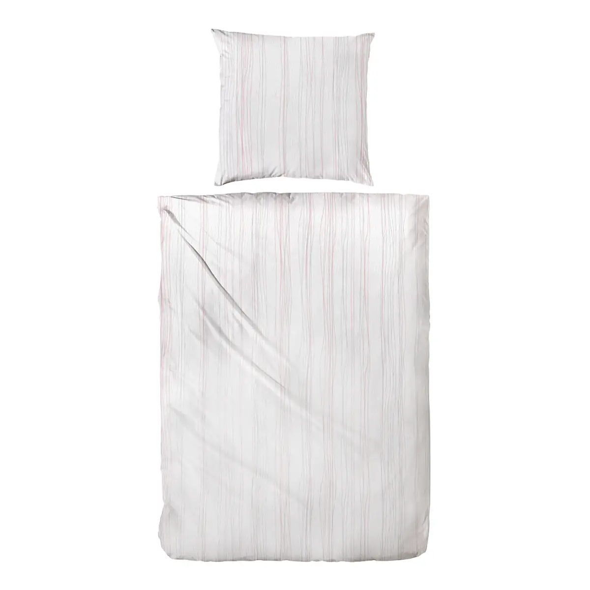 Bio-Crepe-Bettwäsche Stripes | Mehrfarbig