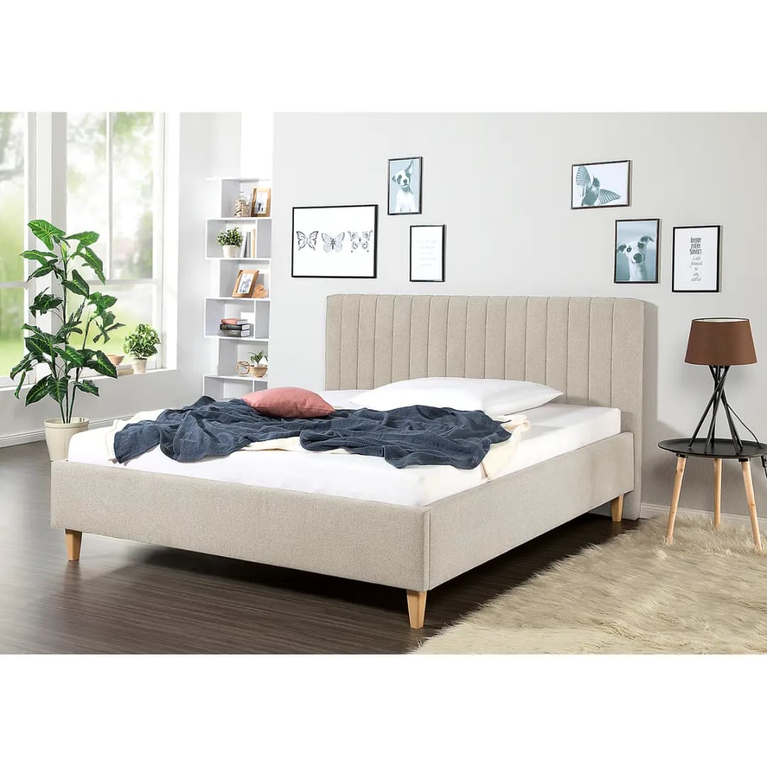 Polsterbett Balvano | Beige