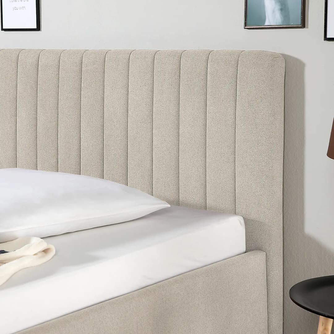 Polsterbett Balvano | Beige