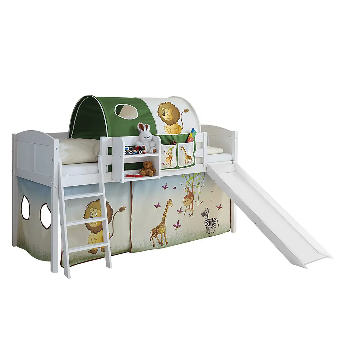 Spielbett Ekki | Mehrfarbig