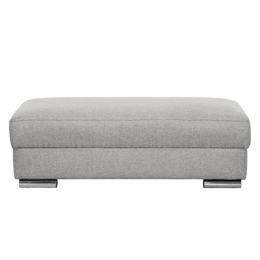 Polsterhocker Swaine | Grau