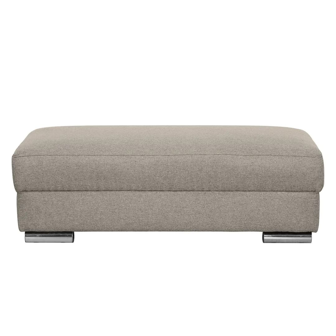Polsterhocker Swaine | Grau