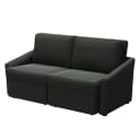 Boxspring-Schlafsofa Befasy | Schwarz