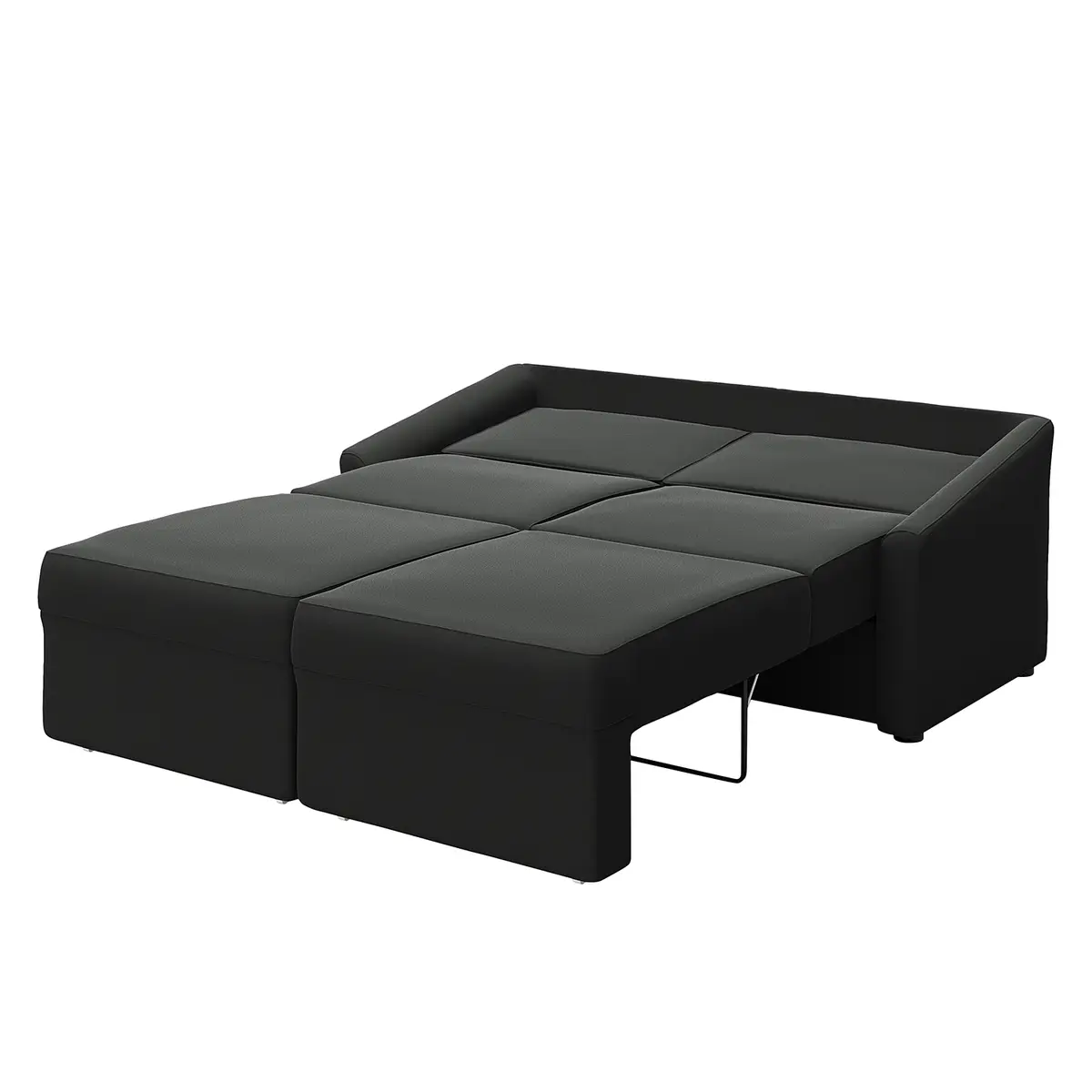 Boxspring-Schlafsofa Befasy | Schwarz