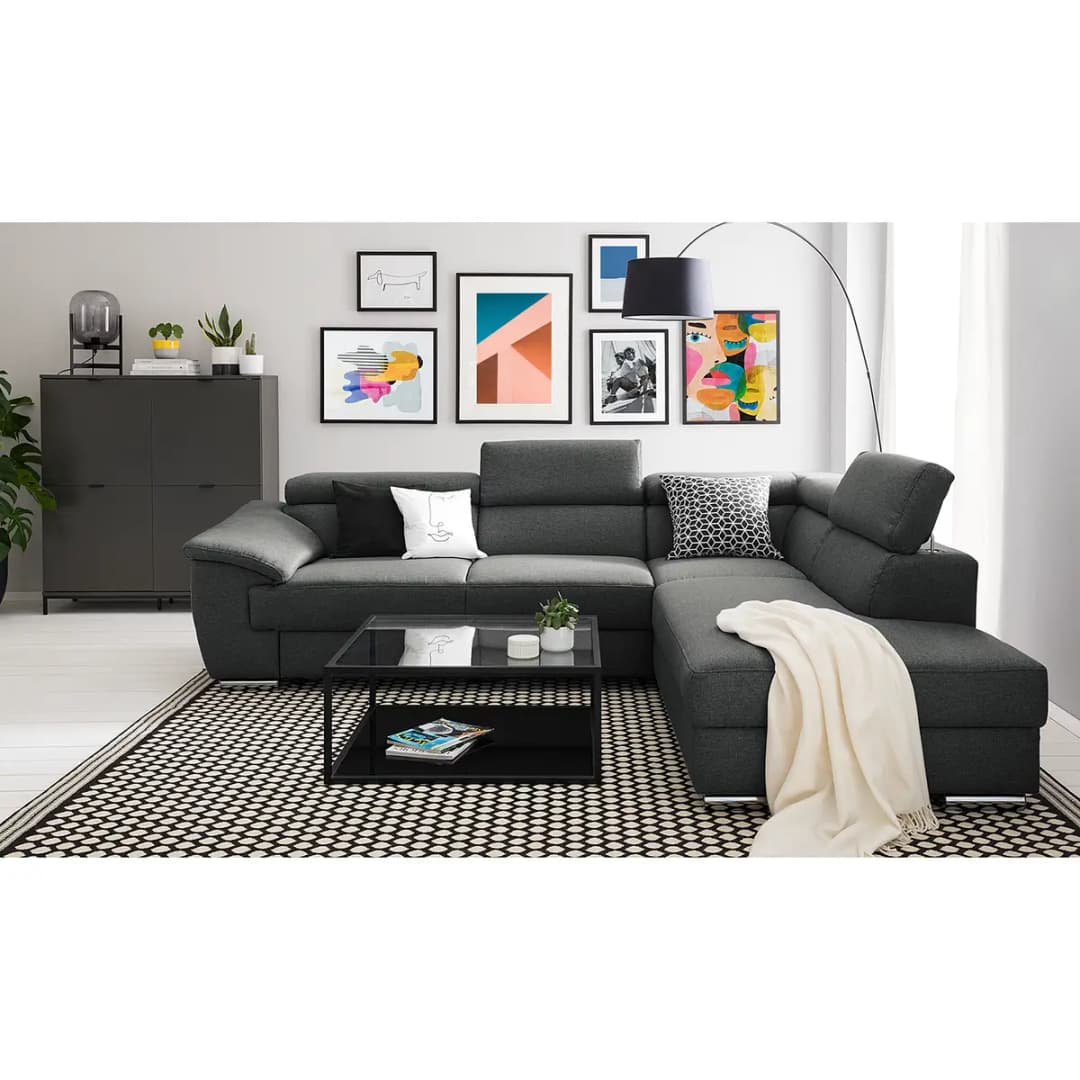 Ecksofa Swain | Grau