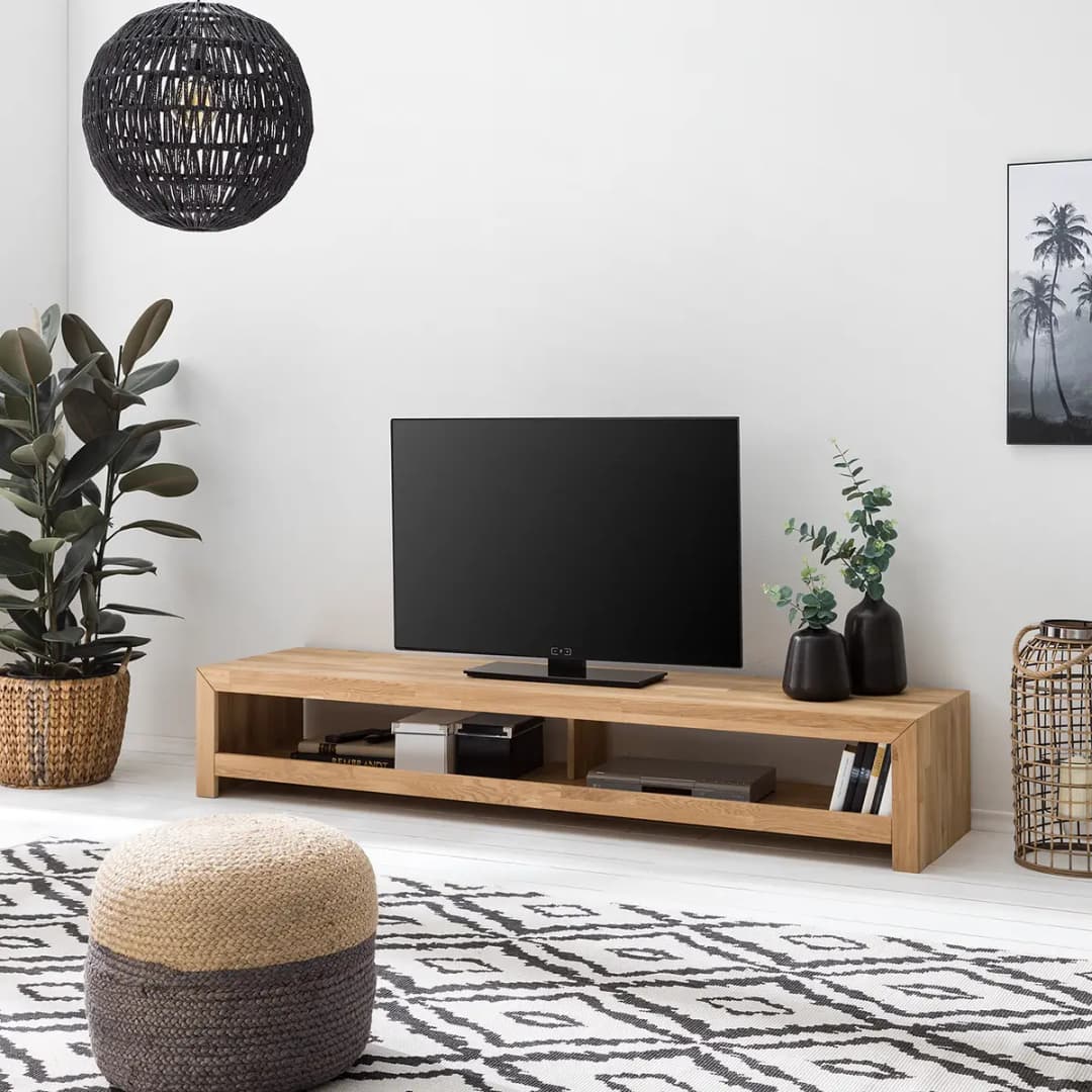 TV-Lowboard KireaWOOD | Braun