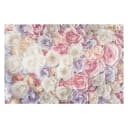 Vliestapete Pastell Paper Art Rosen | Mehrfarbig